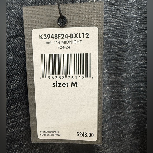 NWT John Varvatos Heather Midnight- Gray Polo Shirt - Picture 6 of 7